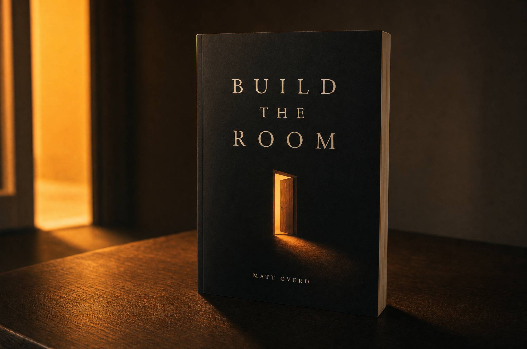 The physical softcover edition of Build the Room
